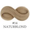 Tape In Extensions 40 cm Virgin Echthaar Naturblond 14