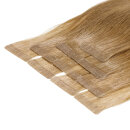 Tape In Extensions 40 cm Virgin Echthaar Aschbraun 10