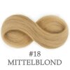 Tape In Extensions 35 cm Premium Virgin Echthaar (18) Mittelblond