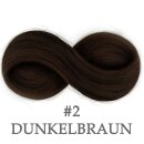 Tape In Extensions 45 cm Premium Virgin Echthaar (2) Dunkelbraun