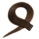 Tape In Extensions 35 cm Premium Virgin Echthaar (3) Schokobraun