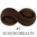 Tape In Extensions 35 cm Premium Virgin Echthaar (3) Schokobraun