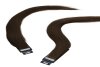 Tape In Extensions 35 cm Premium Virgin Echthaar (3) Schokobraun