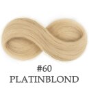 Tape In Extensions 35 cm Premium Virgin Echthaar (60) Platinblond
