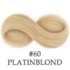 Tape In Extensions 35 cm Premium Virgin Echthaar (60) Platinblond