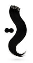 Tape In Extensions 45 cm Premium Virgin Echthaar (1) Schwarz