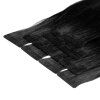 Tape In Extensions 45 cm Premium Virgin Echthaar (1) Schwarz