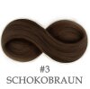 Tape In Extensions 40 cm Virgin Echthaar Schokobraun 03