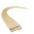 Clip In Echthaar Extensions 50 cm - 2x7,5 cm Größe M
