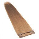 Clip In Echthaar Extensions 60 cm - 2x10 cm Größe L