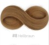 Tape In Extensions 60 cm Virgin Echthaar Hellbraun 08