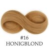 Tape In Extensions 60 cm Virgin Echthaar Honigblond 16