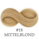 Tape In Extensions 60 cm Virgin Echthaar Mittelblond 18