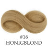 50 cm Virgin Echthaar Strähnen Flat-Tip Bondings #16 Honigblond